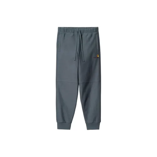 Carhartt WIP American Script Бег трусцой Брюки Вязаные Тренировочные брюки Мужской Рудный цвет