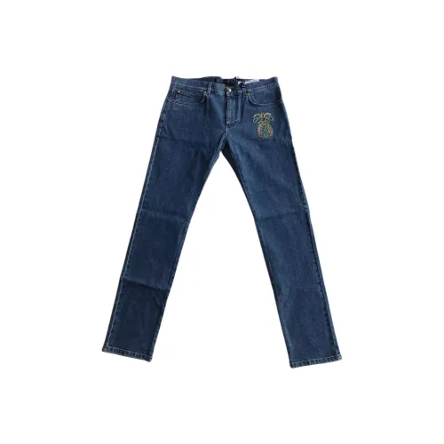 VERSACE Blue Men's Jeans VERSACE Синий Мужские Джинсы