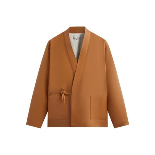 KITH Leather Jacket Men's Brown