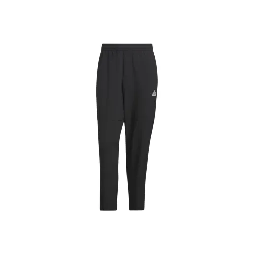 Adidas AEROREADY MUST HAVE Вязаные спортивные брюки для тренировок Мужские Черные