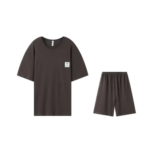 PAUL FRANK Пижамный комплект Мужской Серый карандаш