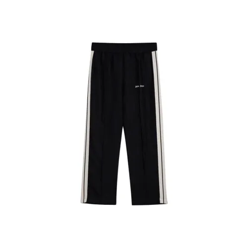 PALM ANGELS Вязаные спортивные брюки мужские черные