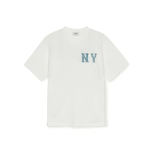 MLB Base Logo New York Yankees T-Shirt Мужская Белая