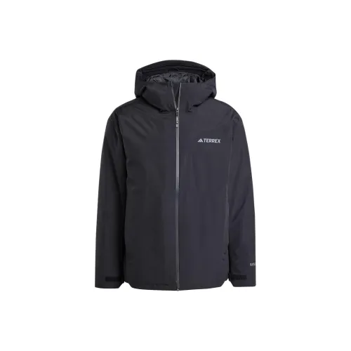 Adidas Черный Мужской Пуховик и Зимнее Пальто