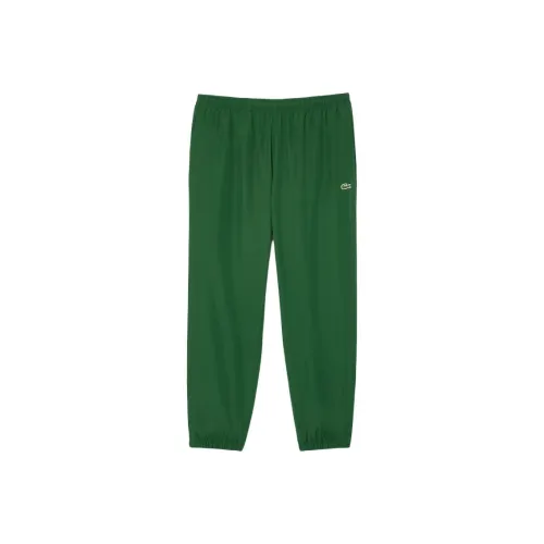 Вязаные тренировочные брюки LACOSTE Collaboration Мужские Сосновый зеленый