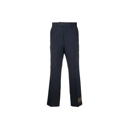 GUCCI FW21 Костюм Брюки Мужские Синие