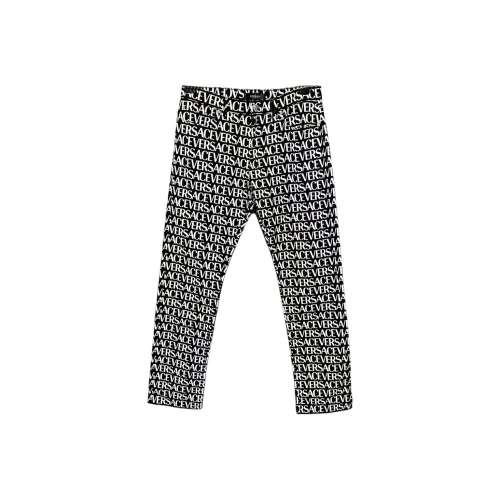 VERSACE FW24 Повседневные брюки Мужской Черный Белый