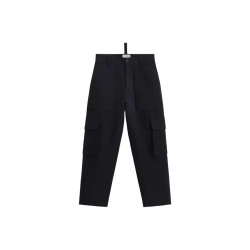 ZARA Морской синий Мужские Карго Брюки