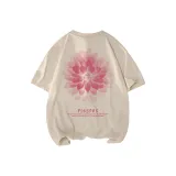 Светлый бежево-абрикосовый.