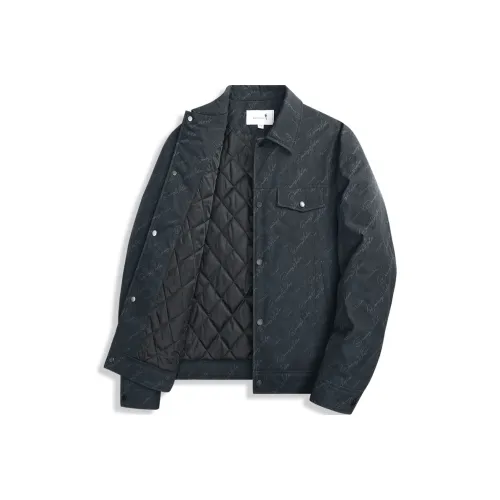 Куртки и пальто Dance with Wolves Мужские Темно-синий