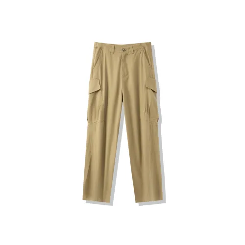 SHANTREE Повседневные брюки Унисекс Темный хаки