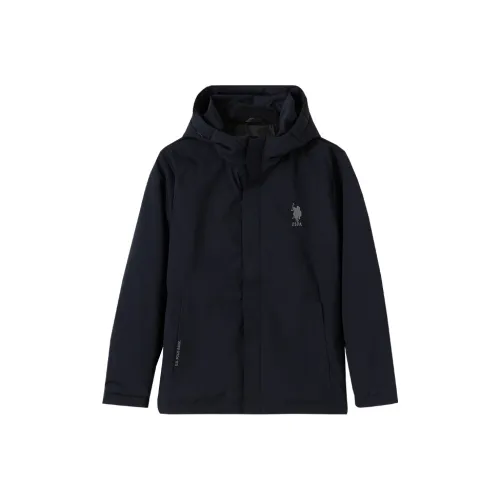 U.S. POLO ASSN. Down Jacket Men's Dark Blue
