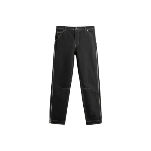 ZARA Мужские черные джинсы