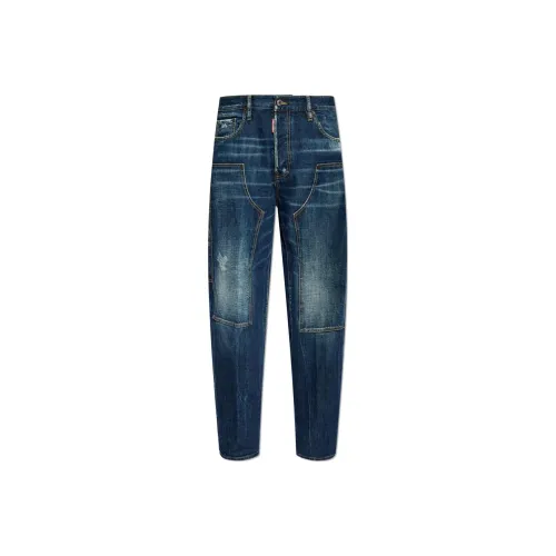DSQUARED 2 Blue Men's Jeans DSQUARED 2 Синий Мужской Джинсы