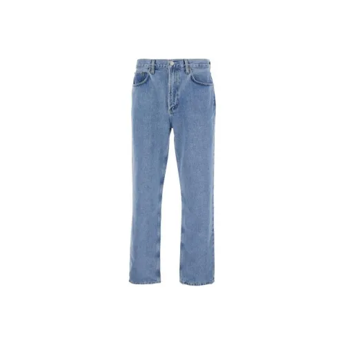 AGOLDE Светло-синие мужские джинсы