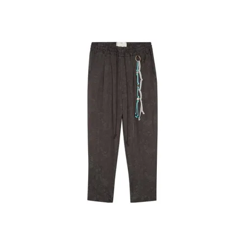 Song for the Mute co-brand Carbon Gray Мужские Повседневные Брюки