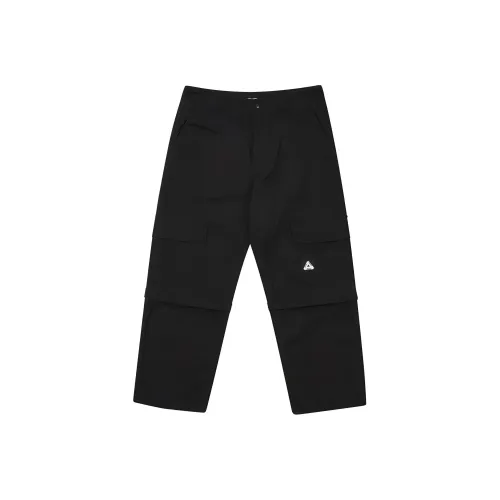 Дворцовый FW24 Черные Унисекс Брюки карго