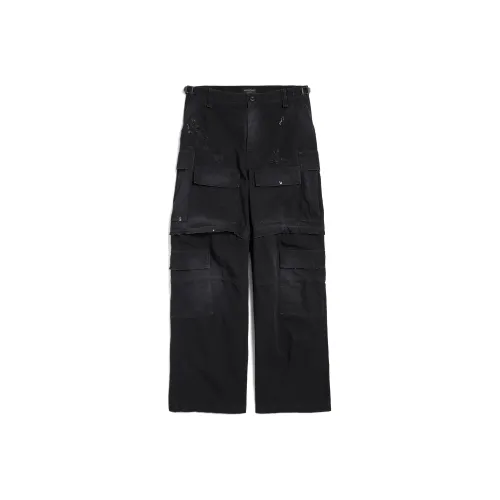 Balenciaga Мужские Повседневные Брюки Черные