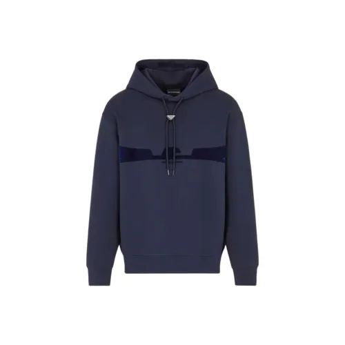 EMPORIO ARMANI Свитшот Мужской Морской Синий