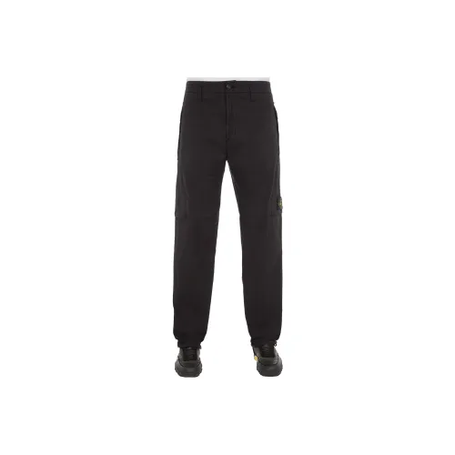 Stone Island Черные Мужские Повседневные Брюки