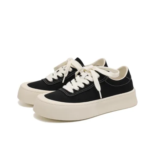WEISHIBANGWEI Canvas Shoes Men's Black