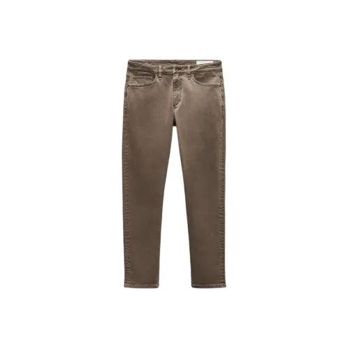 RAG BONE Джинсы Мужские Серый Коричневый