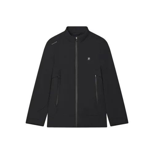 FILA Хлопковый пуховик Мужской Глубокий черный