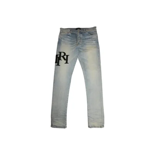 AMIRI Men's Blue Jeans AMIRI Мужские синие джинсы
