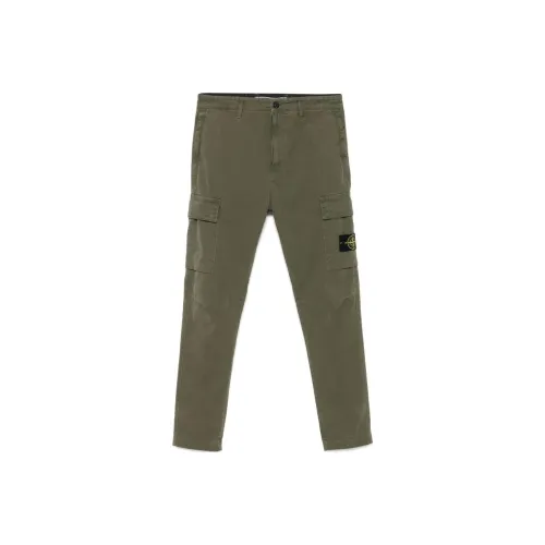 STONE ISLAND Повседневные брюки Мужские Армейский зеленый