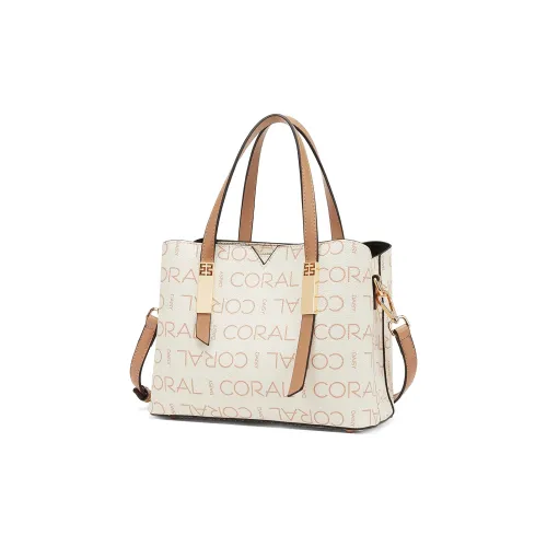 CORALDAISY Сумка через плечо из синтетической кожи сумка на плечо сумка-тоут сумка для покупок стандартная женская многоцветная