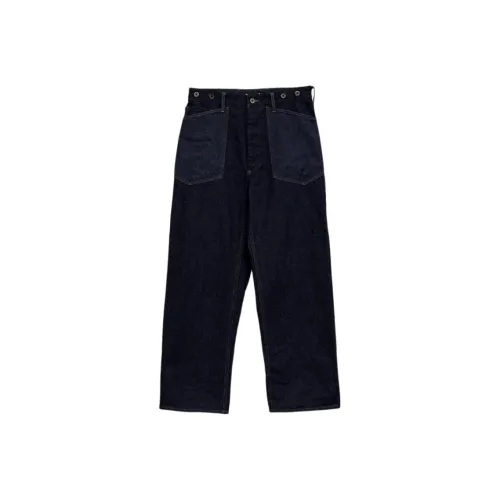 NIGEL CABOURN Blue Men's Jeans