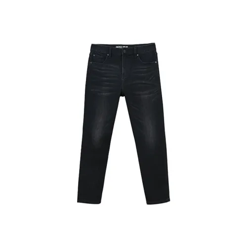 JACK&JONES Темно-серый деним A16 Мужские джинсы