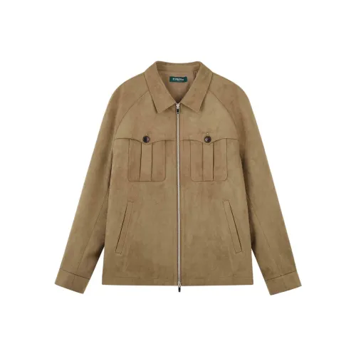 BY CREATIONS Куртки и Пальто Мужской Коричневый