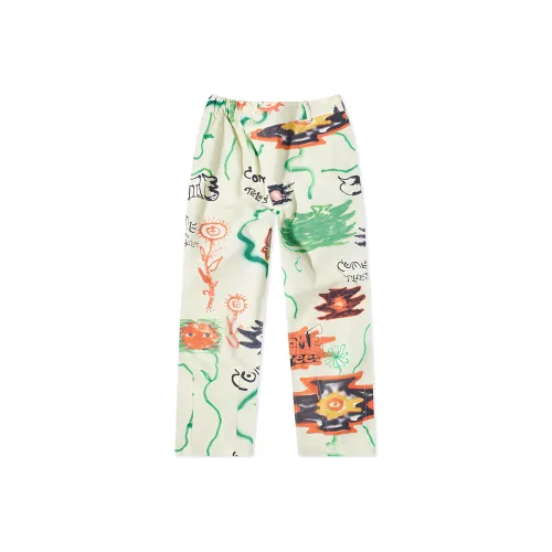 Converse X Come Tees Повседневные штаны Унисекс Белый