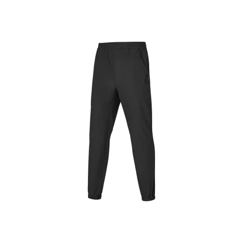 Skechers Вязаные спортивные брюки мужские цвет угольно-черный