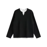 Черный с флисовой подкладкой