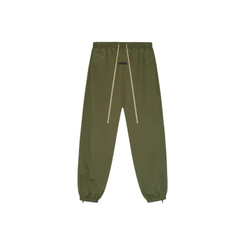 Fear Of God Essentials Вязаные Спортивные Штаны Мужские Вечнозеленый MILITARY