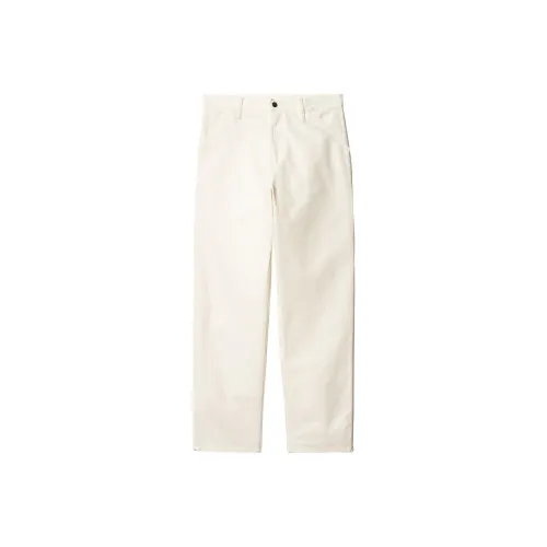 Carhartt WIP SS24 Повседневные брюки Мужские Белые