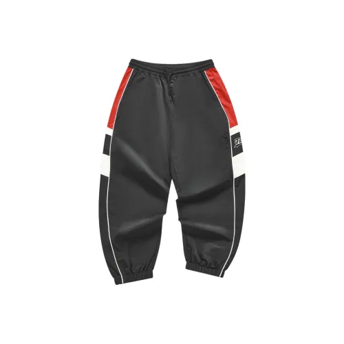 FILA FUSION Вязаные тренировочные брюки мужские глубокий черный