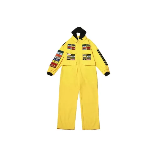 Hood By Air Желтый Унисекс Комбинезоны