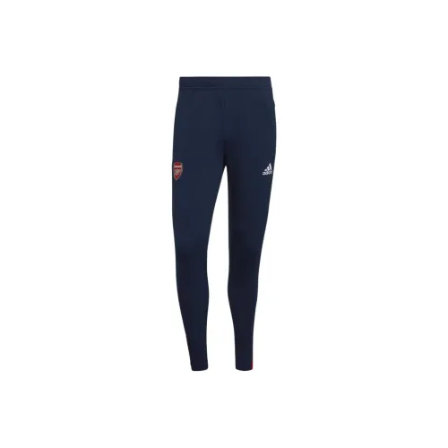 Adidas Arsenal CONDIVO 22 Training Tracksuit Bottoms Knitted Training Pants Men's College Navy Blue Adidas Arsenal CONDIVO 22 Тренировки Tracksuit Bottoms Вязаные Тренировочные Штаны Мужские Колледж Синий