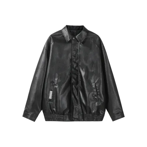 POINTLIMIT FW24 Кожа Куртка Унисекс