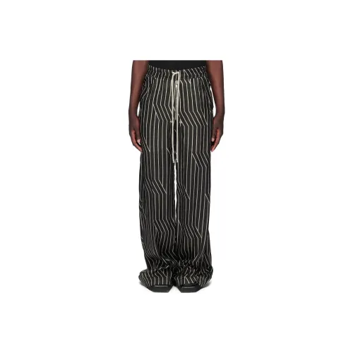 RICK OWENS совместный бренд SS23 Черные Мужские Повседневные Штаны