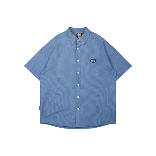 HEA Темно-синяя унисекс рубашка