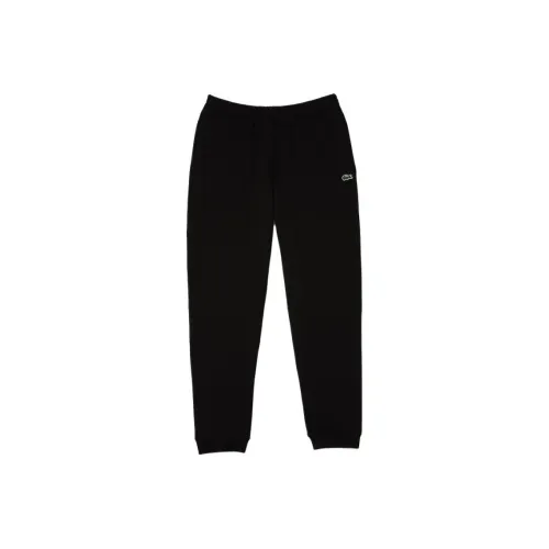 Вязаные тренировочные брюки LACOSTE Collaboration Мужские Черные