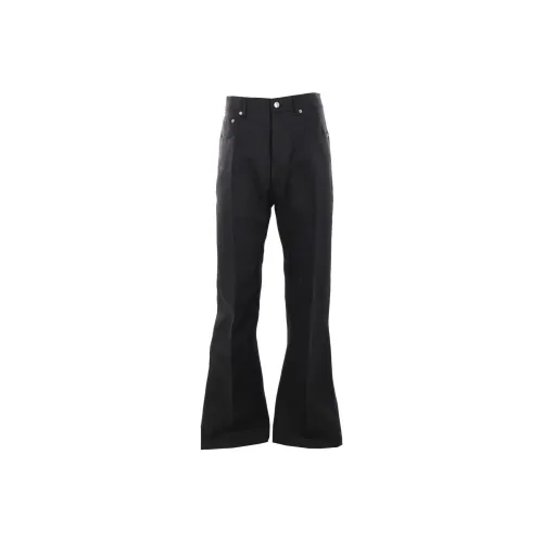 RICK OWENS Мужские черные джинсы