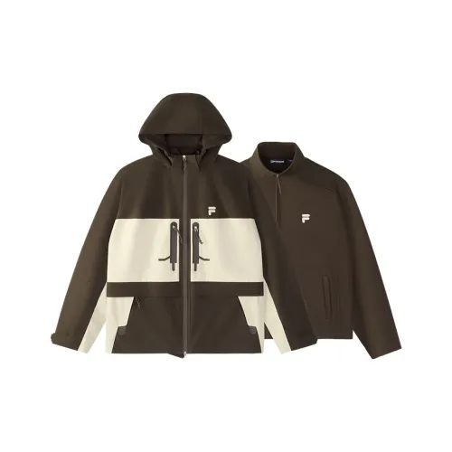 FILA FUSION Куртка Мужская Темно-Каштановый Коричневый