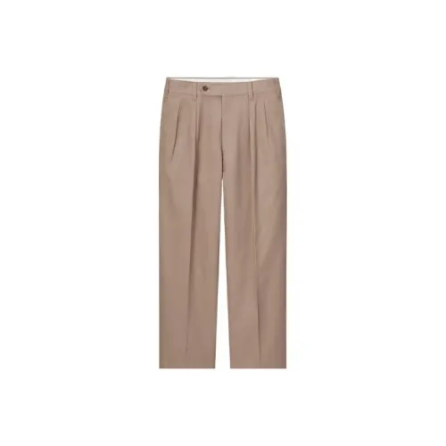 UNIQLO U Collection SS23 Повседневные брюки Мужские Темно-бежевый