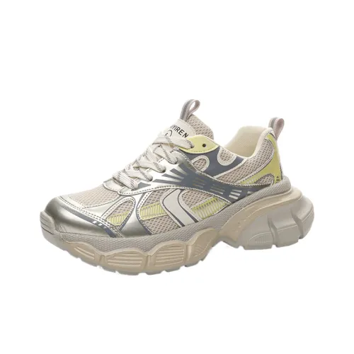 The Mystery Of Glamour Дышащие Низкие Кроссовки с Толстой Подошвой Женские