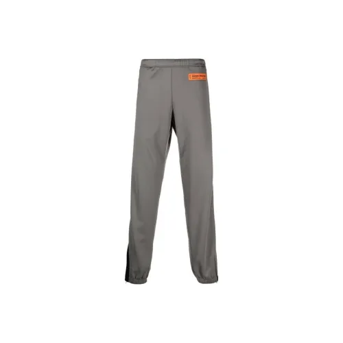 HERON PRESTON Gray Men's Casual Pants HERON PRESTON Серый Мужские Повседневные Брюки